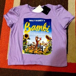NWT Zara x Disney Bambi Shirt